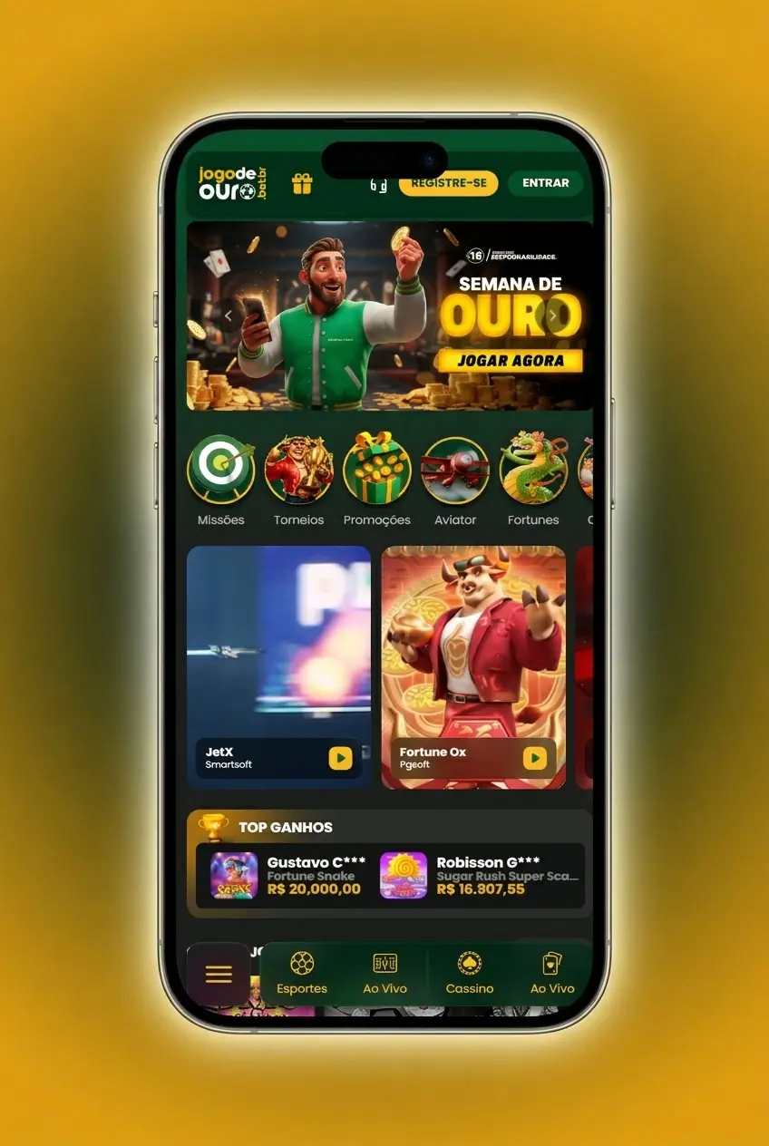 Passo a passo para fazer um depósito via Pix no Jogo de Ouro de forma rápida e segura