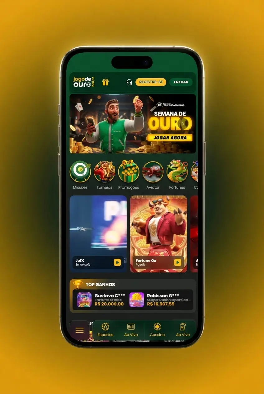 Passo a passo para sacar dinheiro no Jogo de Ouro via Pix com saldo mínimo de R$30