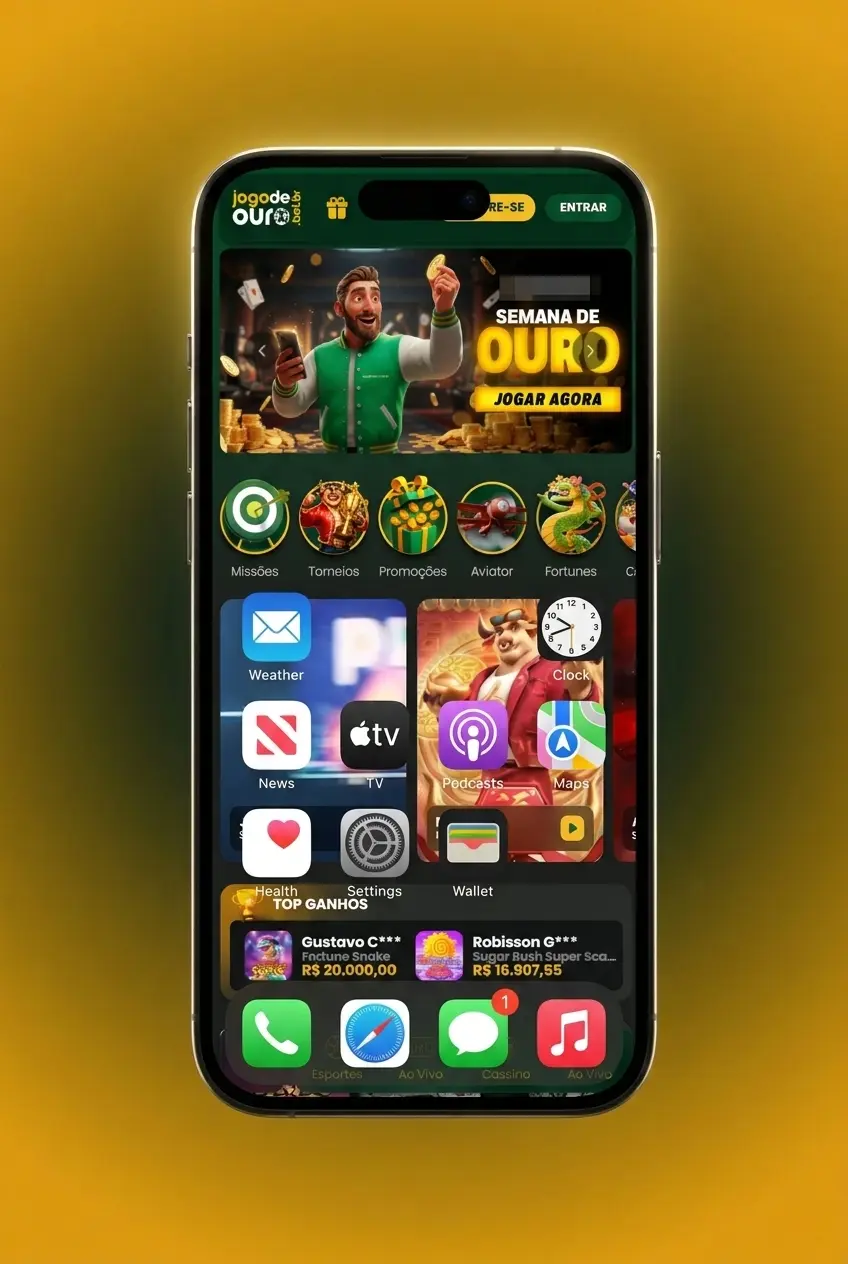 Passo a passo para sacar dinheiro no Jogo de Ouro via Pix com saldo mínimo de R$30