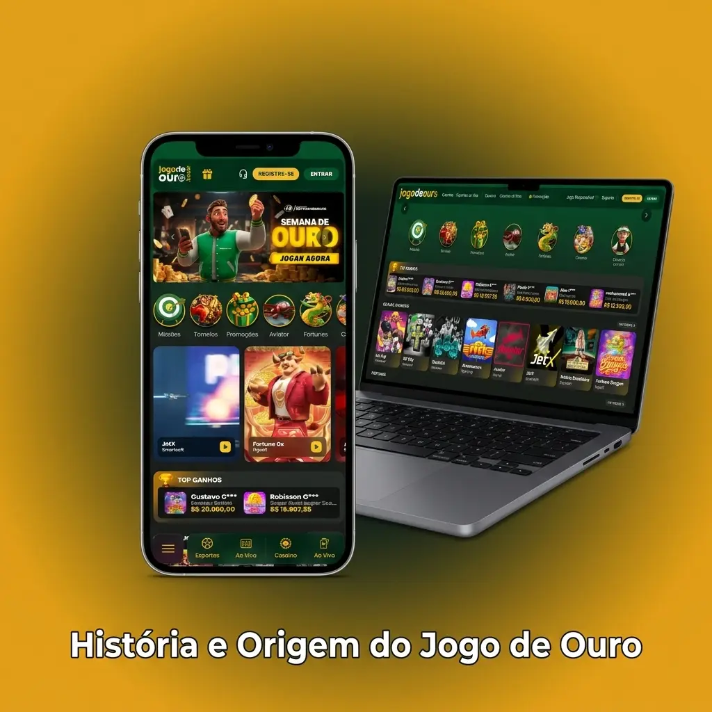 Jogo de Ouro: história e origem da plataforma de apostas e cassino online voltada ao mercado brasileiro