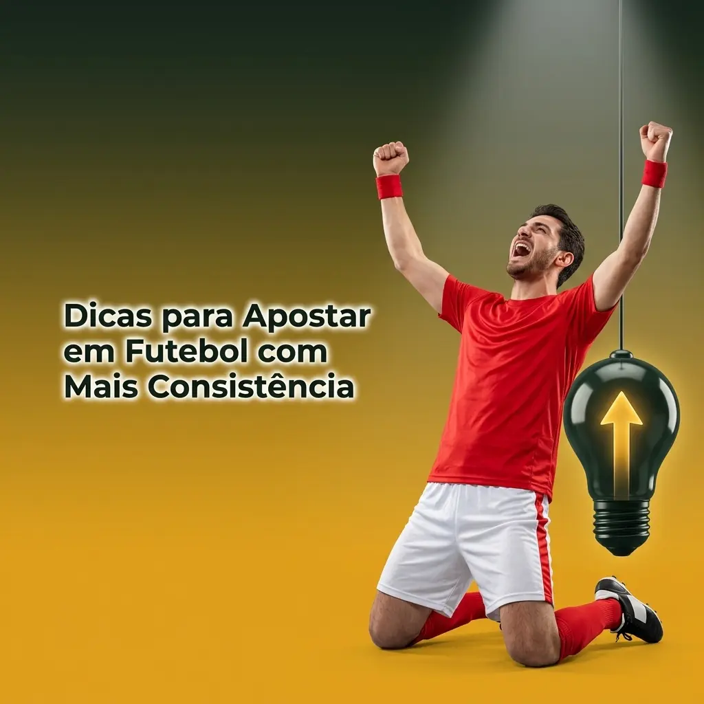 Apostador analisando dados e estatísticas de futebol para tomar decisões consistentes em apostas esportivas