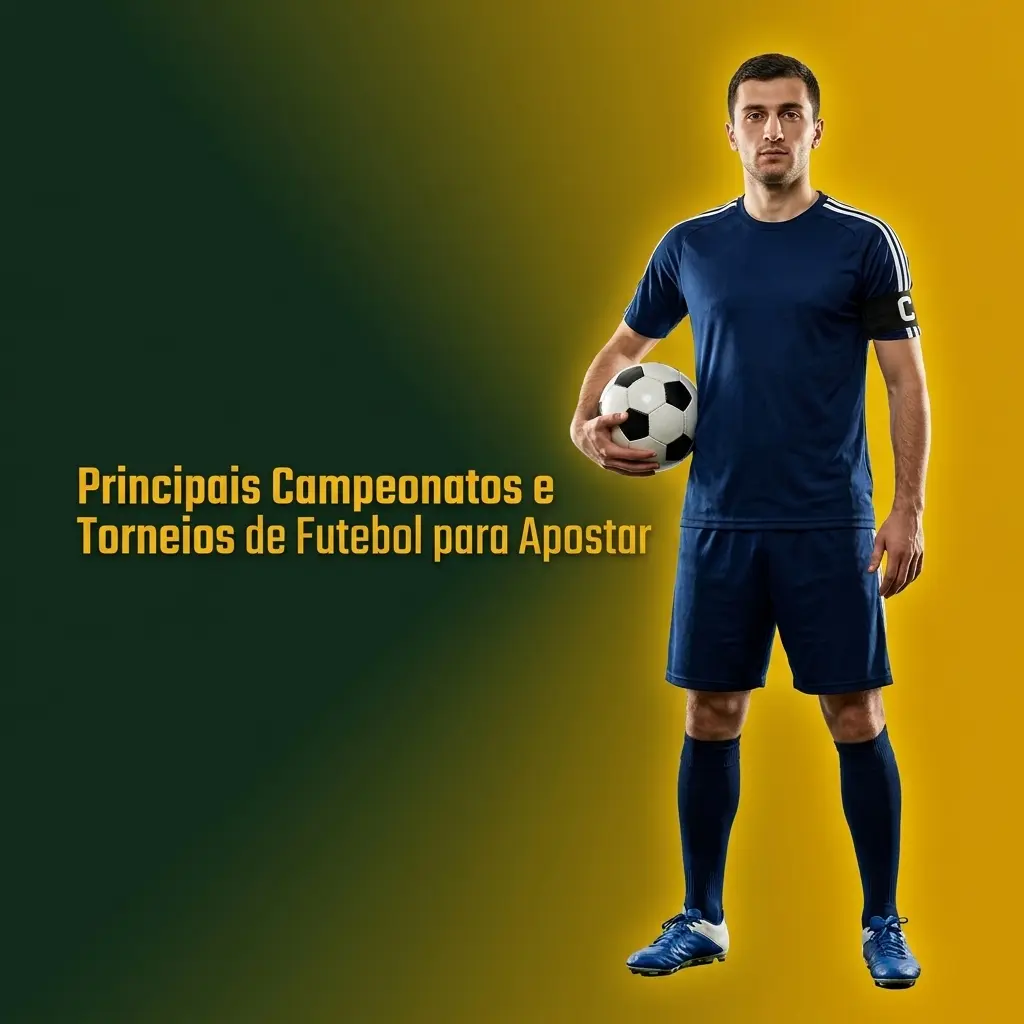Principais campeonatos de futebol para apostar: Brasileirão, Champions League, Copa do Mundo e mais