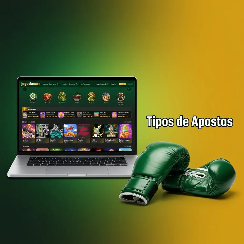 Tipos de apostas na plataforma Jogo de Ouro: simples, múltipla, sistema e ao vivo