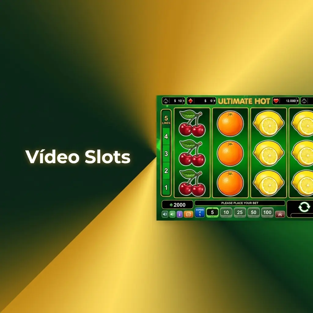 Vídeo slots com 5 rolos, free spins, wilds e rodadas bônus, populares no Jogo de Ouro em 2026