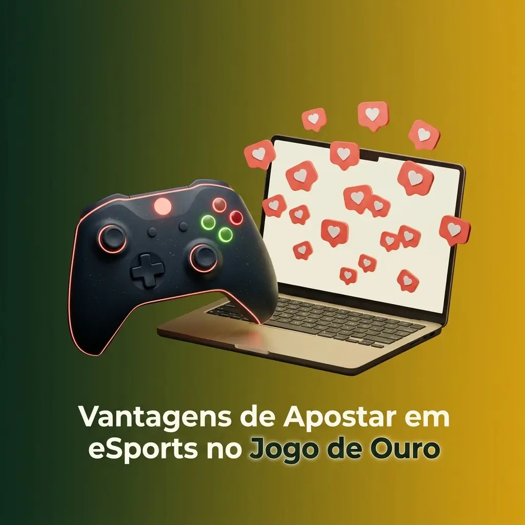 Vantagens de apostar em eSports no Jogo de Ouro: Pix, odds competitivas, app mobile e suporte 24h